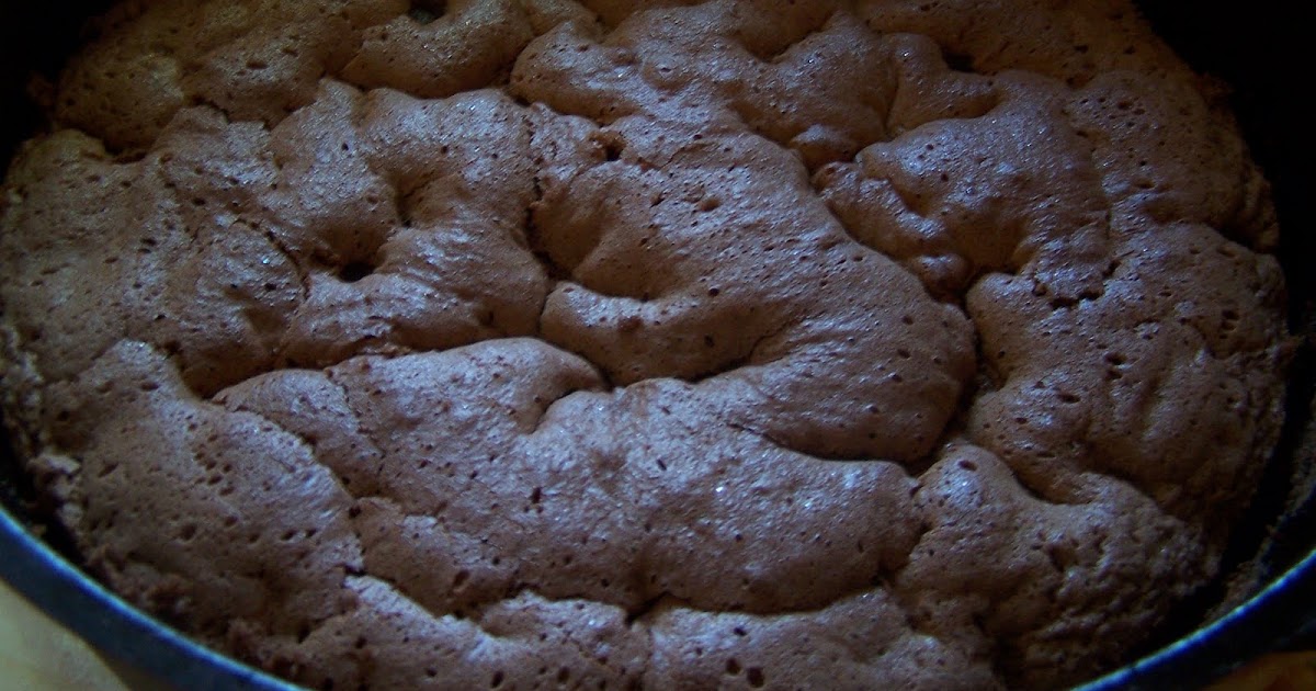 Dutch Oven Madness! Day 192 Heavenly Chocolate Souffle Cake